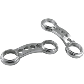 CUSTOM CYCLE ENGINEERING Chrome Billet Aluminum Fork Truss Ø49mm Harley Davidson FXD / FXDL / FXDLS 1450-1800 06-17