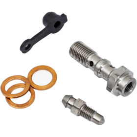 GOODRIDGE Banjo Bolt with Bleed Nipple M10 x 1.0