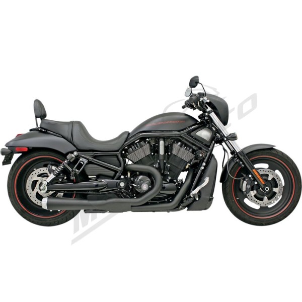 BASSANI XHAUST Road Rage 2:1 V-Rod Exhaust Harley Davidson 1130-1250cc 2007-2015