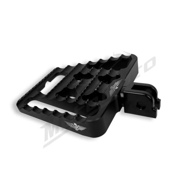 HEINZ BIKES Mini-FloorBoard Footpeg V1 Front/Rear Harley Davidson FLS / FXD / XL / XLH / XR / FXDI 883/1800 85-20