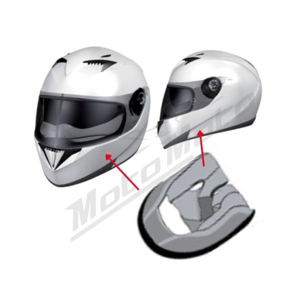 SHARK Helmet lining Gray S900c