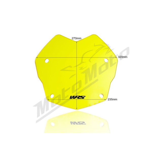 WRS RALLYE Priekinis stiklas Geltonas BMW R1200GS ABS 13-24