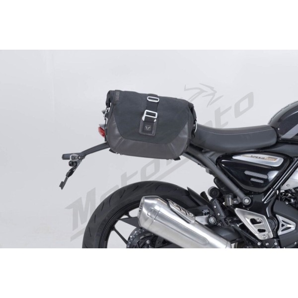 SW-MOTECH Legend Gear LC1 & LC 2 Side Bag System Brown Edition Triumph Scrambler / Speed 24-25