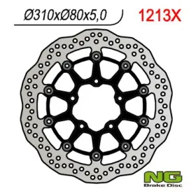 NG BRAKES Front Wave Floating Brake Disc 310mm Kawasaki GTR / Versys / Z 636-1400cc 06-24
