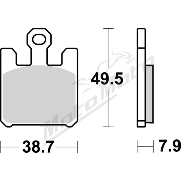 SBS RST 788RST Brake Pads Kawasaki / Suzuki 600-1600cc 03-07
