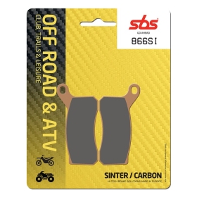 Sbs stabdžių trinkelės 866SI Sintered Offroad KTM XC