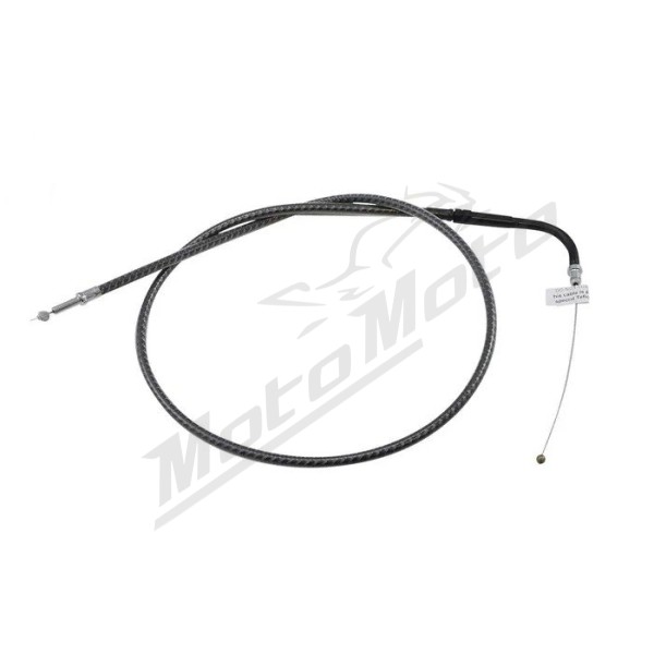 MAGNUM SHIELDING Karbon Fiber Throttle Cable Harley Davidson FLD / FLSTC / FXDB / FXDL / FXDX 1340/1800 96-17 83cm