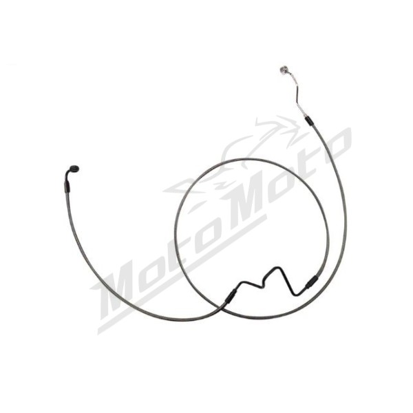 MAGNUM SHIELDING Priekinių apatinių stabdžių lynų kompl. juodas ABS Harley Davidson FLH / FLHRXS / FLHTCU / FLHXS / FLTRXS 1690/1977 14-24 +5.1cm