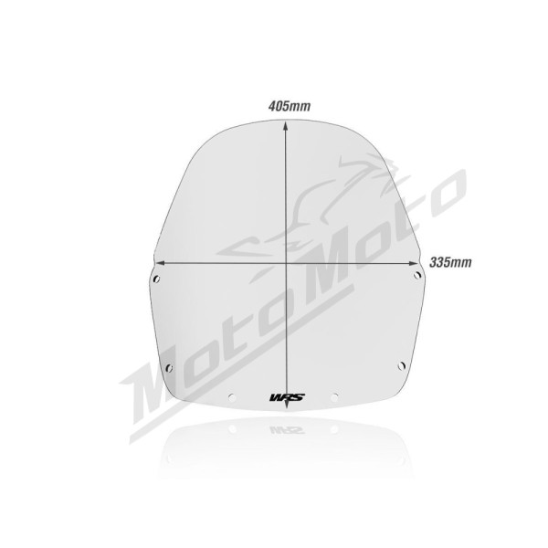WRS STANDARD Windscreen Clear Honda XRV 750 90-92
