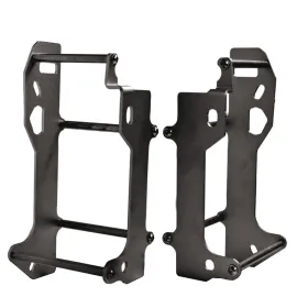 CROSSPRO Radiatoriaus apsauga juoda KTM / Husqvarna / Husaberg 125-450 11-16