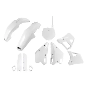 UFO White Replacement Full Body Plastic Kit For Yamaha YZ 125-250cc 92