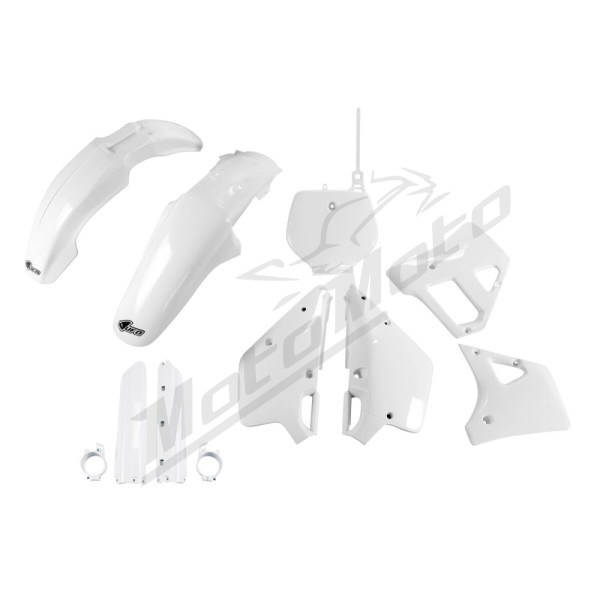 UFO White Replacement Full Body Plastic Kit For Yamaha YZ 125-250cc 92