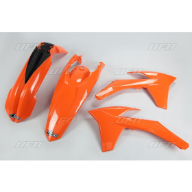 UFO Plastikų kompl. oranžinis KTM EXC 200-500cc 12-13