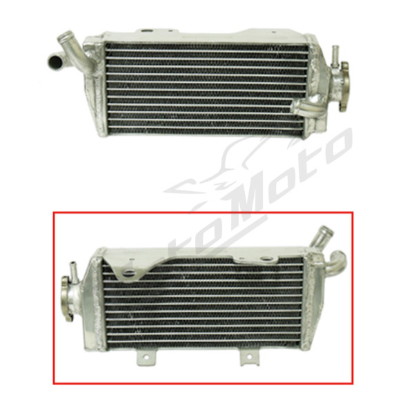 Psychic reinforced radiator with increased capacity Right HONDA CRF 450R 13-14