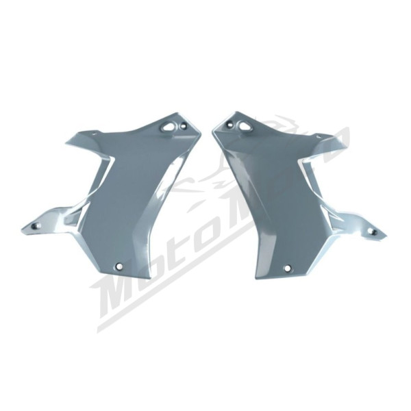Racetech (rtech) radiator caps (left/right) t7 revolution yamaha tenere 700 '19-'24 color black