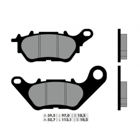 Brake pads NOVASCOOT FT3195 / MCB879 STANDARD