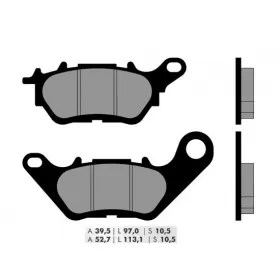Brake pads NOVASCOOT FT3195 / MCB879 STANDARD