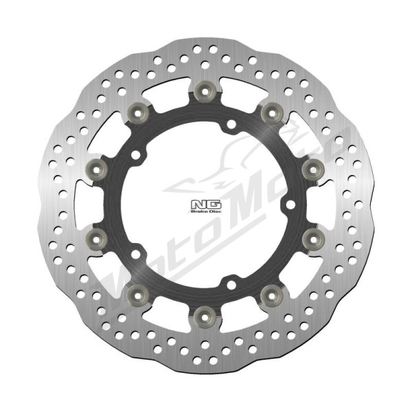 NG BRAKES Front Floating Brake Disc 298mm Yamaha MT / R7 / Tracer / YZF 300-900cc 14-23