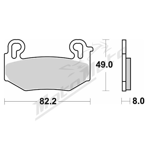SBS RST 1004RST Brake Pads BMW R1300 GS/RT 24-25
