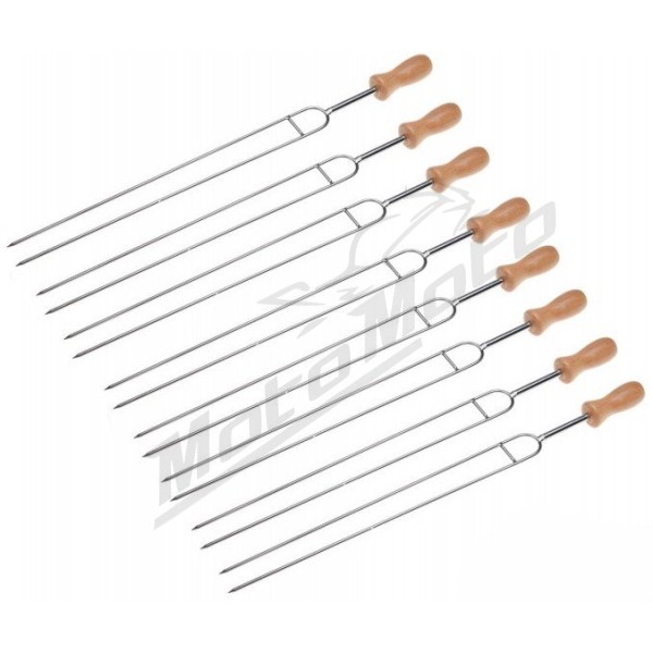 Two-stage roasting fork set 350mm
