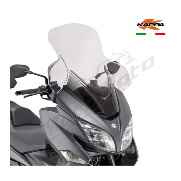 KAPPA Priekinis stiklas skaidrus 75x76cm Suzuki Burgman 400 17-25