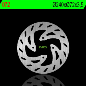 NG Front Floating Brake Disc 240X72X3,5mm Beta / KTM 50cc 97