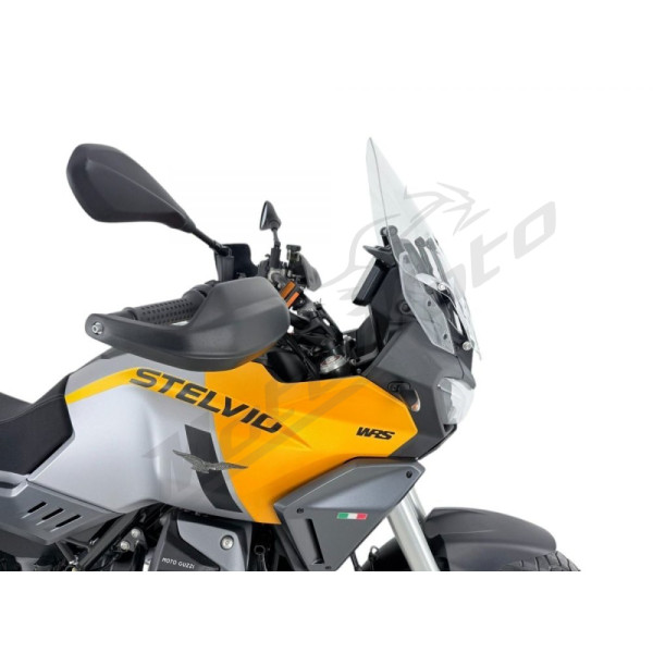 WRS Windscreen Caponord W/ Radar Clear Moto Guzzi Stelvio 1000 ABS 24-25
