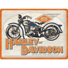 Metalinė lentelė HARLEY DAVIDSON MOTOR 1935 30x40