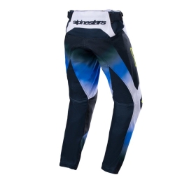 Alpinestars off road kelnės Racer Junior Push mėlyna/balta