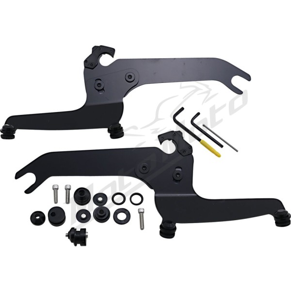 MEMPHIS SHADES HD Sportshield Trigger-Lock Complete Mount Kit  Harley Davidson FLSL 1750 18-21