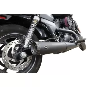 S&S CYCLE Grand National Slip-On Muffler Harley Davidson XG 500-750cc 15-20