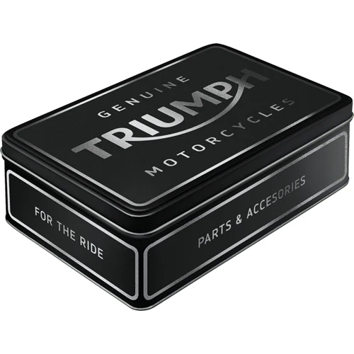 Box TRIUMPH PARTS SILVER 23x16x7cm
