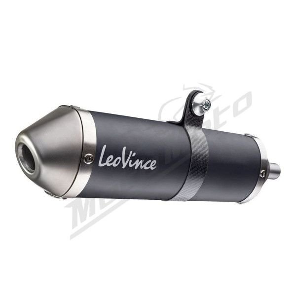 LEOVINCE X-FIGHT Black Edition Slip-On Stainless Steel Muffler Beta RR 50 23-24