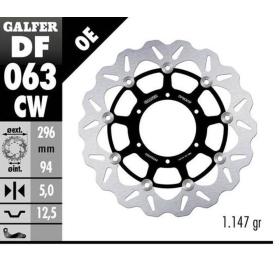 GALFER Front brake disc Honda CBR / CB / VTX 600-1800 01-10