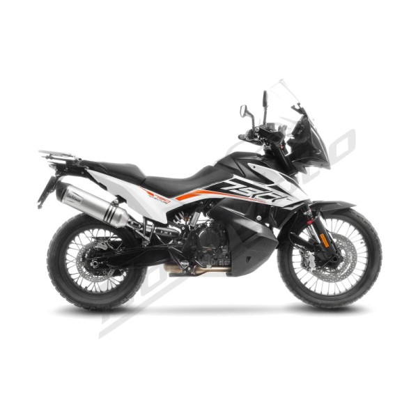 LEOVINCE LV One Evo Stainless Steel Slip-On Muffler KTM ADVENTURE 790-890 19-25/CF MOTO MT 800 22-25