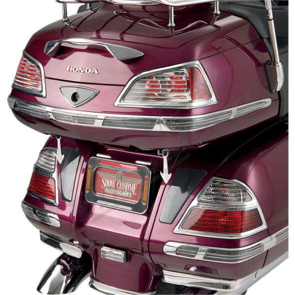 SHOW CHROME LED Galinis žibintų daiktadėžės kompl. Honda GL 1800 01-10