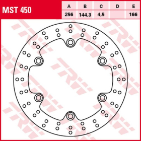TRW Front Brake Disc Honda Nss / SH 125-300cc 07->