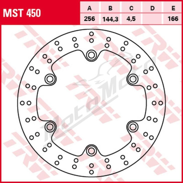 TRW Front Brake Disc Honda Nss / SH 125-300cc 07->