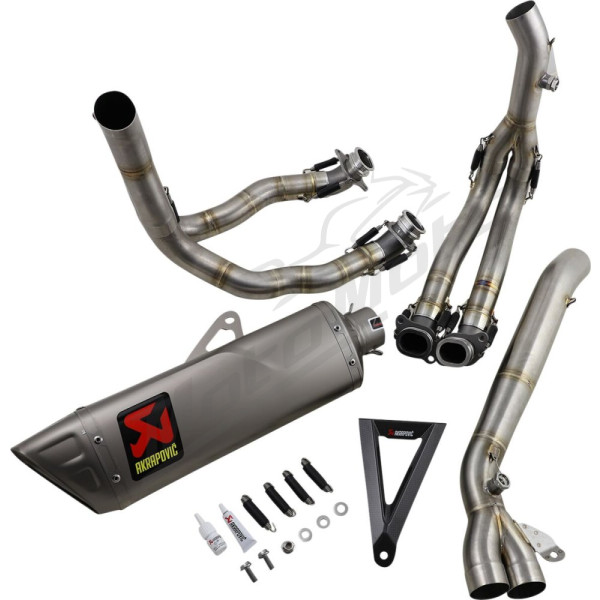 AKRAPOVIC Racing Line Exhaust System Stainless Steel / Titanium Honda CBR 1000RR-R 20-23