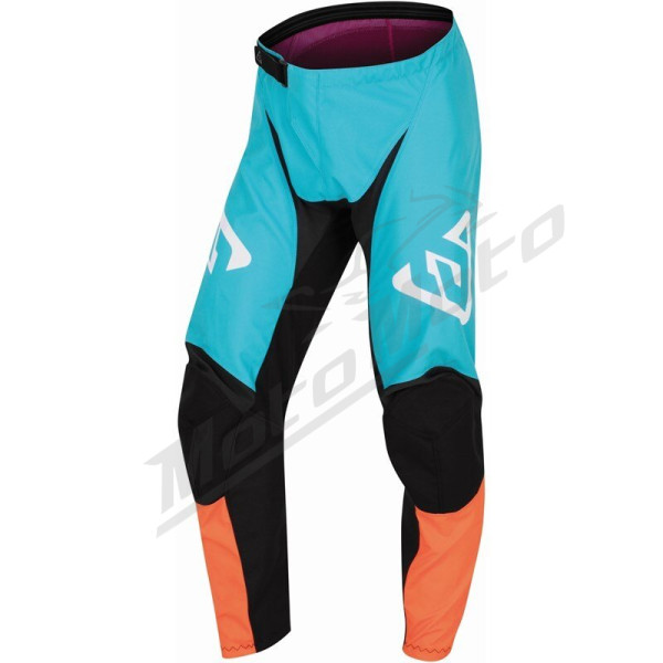 ANSWER A22 Syncron Prism Pants Turquoise/Hyper Orange