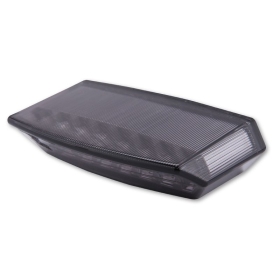 SHIN YO Boston LED Taillight, Black Base Plate, Tinted Glass