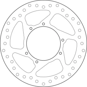 Brembo Serie Oro priekinis stabdžių diskas Honda