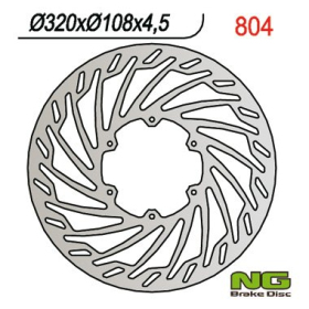 NG Front Fixed Brake Disc 320X108X4,5mm Gas Gas SM / FSE / FSR 125-515cc 01-09