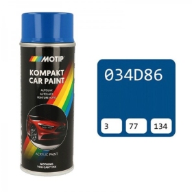 MOTIP Coloured paint 034D86 400ml