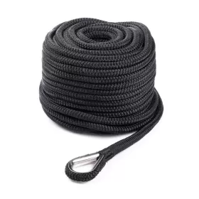 Qvarken Anchor Rope Dockline with thimble Black