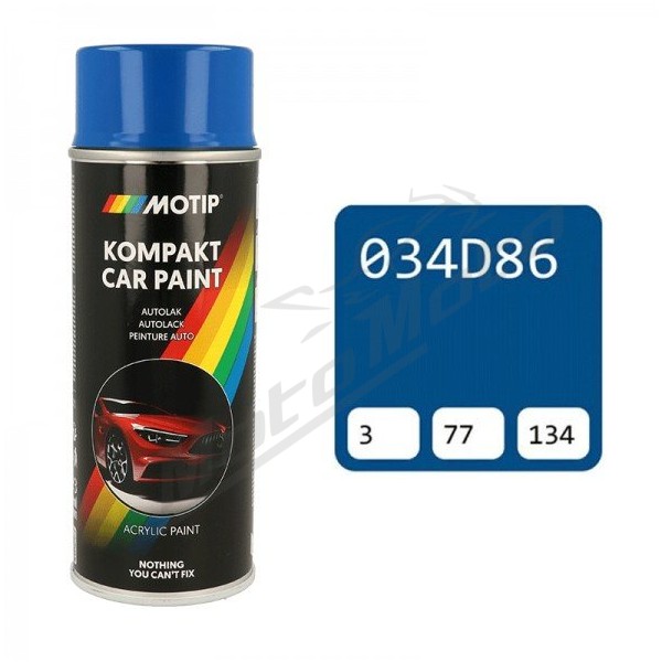 MOTIP Coloured paint 034D86 400ml