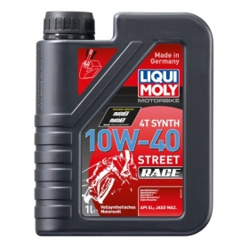 Alyva LIQUI MOLY MOTORBIKE 10W40 STREET RACE Sintetinė - 4T - 1L