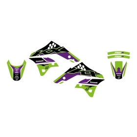 BLACKBIRD RACING Dream 5 Graphic Kit Kawasaki KX 250cc 06-08