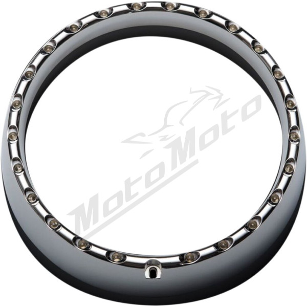 CUSTOM DYNAMICS LED Halo Priekinių žibintų apdailos žiedas Harley Davidson FLHT / FLHTC 1450-1690cc 06-13