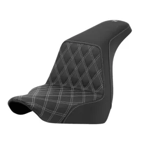 SADDLEMEN Lattice Stitch Step-Up Seat Harley Davidson FLSB / FXLR / FLXRS / FXLRST 1750-1923 18-25